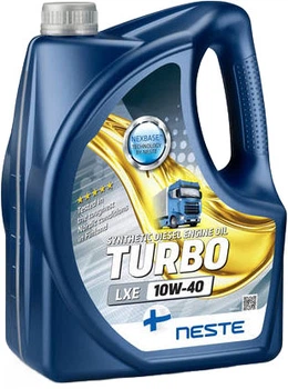 Моторна олива Neste Turbo LXE 10W-40 4 л (186345) (СТ-00017791)
