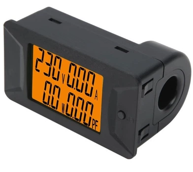 Ваттметр PeaceFair PZEM-028 (Измеритель Напряжения,Тока,Мощности) AC 40-400V / 100A