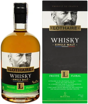 Віскі Lothaire Single Malt 0.7 л 40% в подарунковій упаковці (3263280119955)