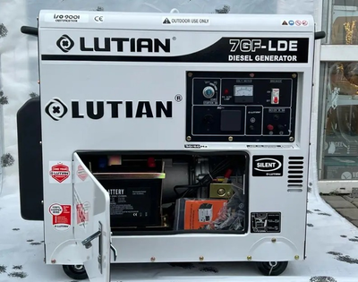 Генератор дизельний LUTIAN 7GF-LDE в кожусі 7 кВт +Електростартер +AVR