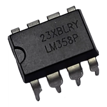 Чип LM358P DIP8 операционный усилитель