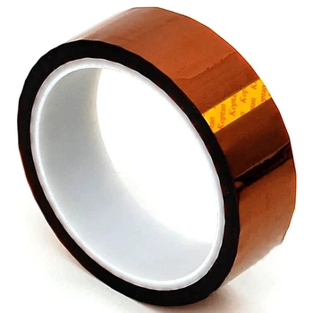 Каптонова стрічка, термоскотч, Kapton, 30 мм х33м