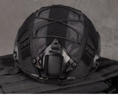 Тактический кавер на шлем типа FAST с резинкой Typhon