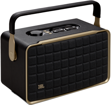 Ретро-колонка JBL Authentics 300 с Wi-Fi и Bluetooth (JBLAUTH300BLKEP)