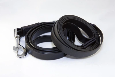 Повідець біотановий з ручкою 3м black