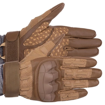 Тактичні рукавички для військових ЗСУ Military Rangers BC-9879 розмір M хакі