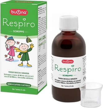 Syrop na kaszel Buona Respiro Syrup 140 ml (793579894506)