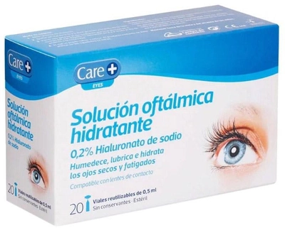 Roztwór do oczu Care+ Solución Oftalmológica Hidratante 20 Uds x 0.5 ml (8470001772091)