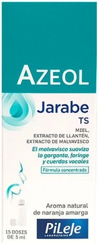 Syrop do gardła Pileje Azéol TS Syrup 5 ml (3701145690138)