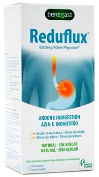 Засіб проти печії та розладу шлунка Polpharma Benegast Reduflux Liquid 20 саше (8470001667687)