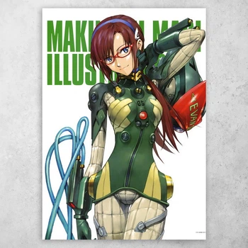 Плакат постер CupKit "Евангелион / Neon Genesis Evangelion" №14 А4 21х29,7 см