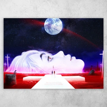 Плакат постер CupKit "Евангелион / Neon Genesis Evangelion" №32 А3 42х29,7 см