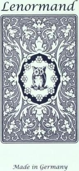 Karty do gry AGM-Urania Tarot Mlle Lenormand Blue Owl GB 1 talia x 36 kart (9783038194835)