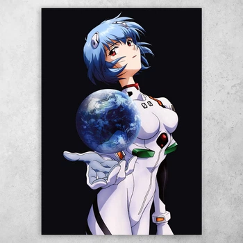 Плакат постер CupKit "Єванґеліон / Neon Genesis Evangelion" №27 А4 21х29,7 см