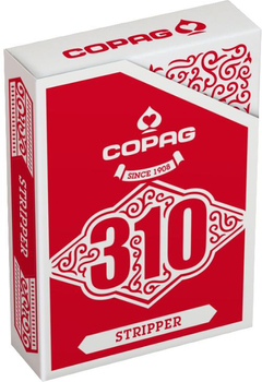 Karty do gry Cartamundi Copag 310 Slimline Stripper klasyczne 1 talia x 55 szt (5411068410260)