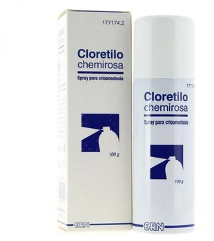 Spray do znieczulenia miejscowego ERN Cloretilo Chemirosa Spray Para Crioanestesia 100 g (8436021771742)