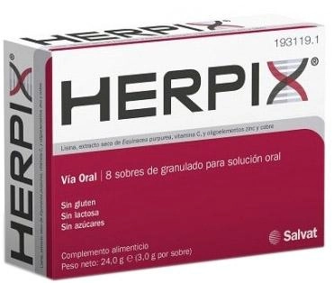 Капсули для лікування герпесу Salvat Herpix 8 шт (8470001931191)