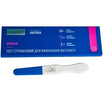 Тест на вагітність Longevita Woman Струменевий 1 шт. (TStr/1)
