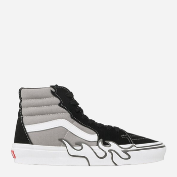 Tenisówki męskie materiałowe wysokie Vans Sk8 Hi Flame VN0005UJBGF1 44 (10.5US) 28.5 cm Szare (196571276989)