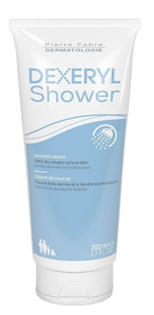 Żel pod prysznic Ducray Dexeryl Shower 200 ml (3592610001418)