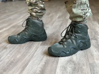 Тактические мужские берцы AK демисезонные военные берцы Tactic армейские ботинки Waterproof олива 42 размер
