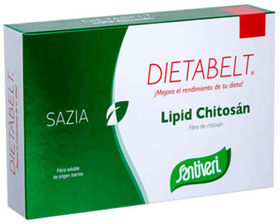 Suplement diety Santiveri Dietabelt Sazia Lipid Chitosan 60 kapsułek (8412170037762)