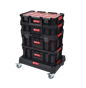Набір ящиків для інструментів 7в1 Qbrick System PROMO SET II 59 х 82 х 39см, зі знімними органайзерами, модульні, на колесах