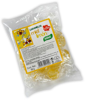 Дієтична добавка Santiveri Caramel Bio Honey And Lemon 50 г (8412170038585)