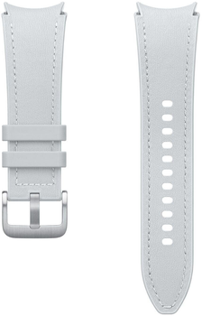 Ремінець Samsung Hybrid Eco-Leather Band (S/M) для Samsung Galaxy Watch 4/4 Classic/5/5 Pro/6/6 Classic Silver (ET-SHR95SSEGEU)