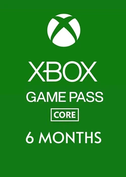 Xbox Game Pass Core — 6 месяцев Xbox One/Series S/X Trial подписка для всех регионов и стран