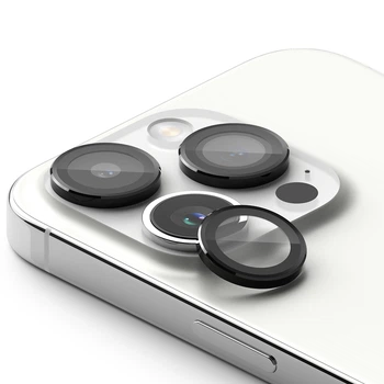 Защитное стекло на камеру Fusion Camera Lens Frame Glass для iPhone 15 Pro Max Black (CM09837RS)