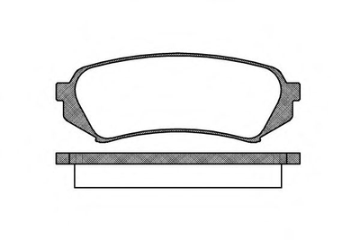 Гальмівні колодки зад. Toyota Land Cruiser 98-07 (sumitomo) Woking (P606300)