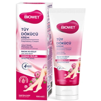 Крем для депиляции для чувствительной кожи Biowet 100 мл