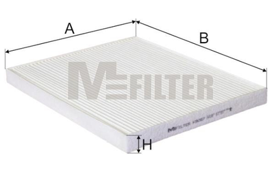 Фильтр салона Fiorino/Nemo 1.3HDi 10-/Combo 12-(угольный) MFilter (K9057C)