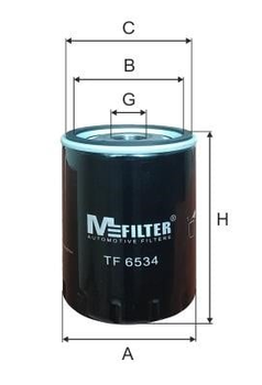 Фильтр масляный Captiva/Antara 3.2 06- MFilter (TF6534)