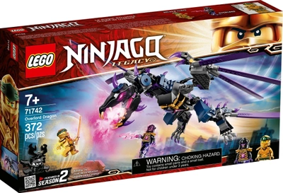 Zestaw klocków Lego Ninjago Smok Overlorda 362 części (71742)