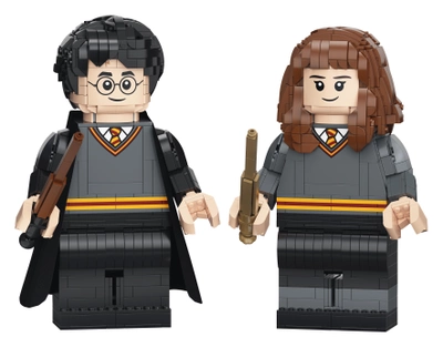 Конструктор LEGO Гаррі Поттер і Герміона Ґрейнджер 1673 деталі (76393)