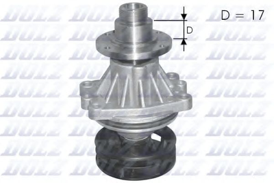 Водяной насос Omega/BMW 3/5/7 (E36/E34/E39) 1.7-2.5 D/TD 91-04 Dolz (B219)