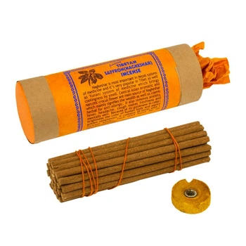 Благовония Тибетские BA Шафран Tibetan Saffron Подарочная упаковка 12,8x4x4 см (22248)