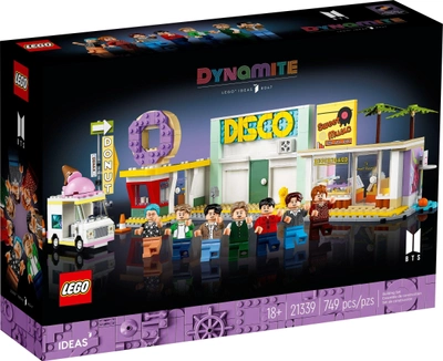 Zestaw klocków Lego Ideas BTS Dynamite 749 części (21339)