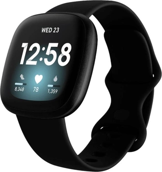 Smartwatch Fitbit Versa 3 Black (FB511BKBK)