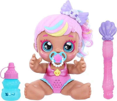 Электронная кукла Kindi Kids Poppi Pearl Bubble 'N' Sing Певчая Жемчужинка Поппи с пузырьками (50129)