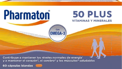 Suplement diety Pharmaton 50 Plus 60 szt. (8470001545411)