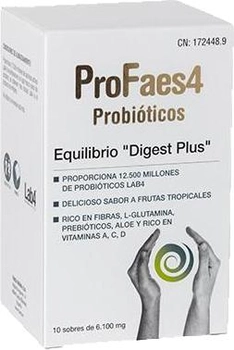 Пробіотик Profaes4 Balance Digest Плюс біфідо- та лактобактерії 6100 мг 10 пакетиків (8436024610956)