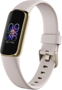 Smartband Fitbit Luxe Złoty/Biały (FB422BKBK)