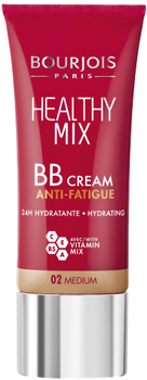 Тональна основа Bourjois Healthy Mix BB Cream lekki krem BB 02 Medium 30 мл (3614224495329)