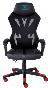 Кресло игровое Aula F010 Gaming Chair Black+red (6948391286228)