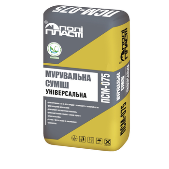 Суміш мурувальна ПСМ-075 марки М100, 25кг (1945518214)