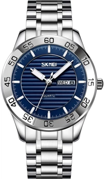 Мужские часы Skmei 9293SIBU Silver-Blue