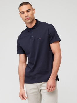 Koszulka polo męska Tommy Hilfiger Regular Fit MW0MW31547 XL Granatowa (8720644203941)